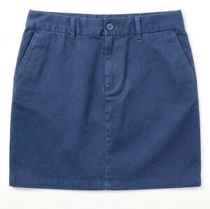 Vintage Y2K Ralph Lauren Sport Cotton Twill Mini Skirt, Navy, Size 8